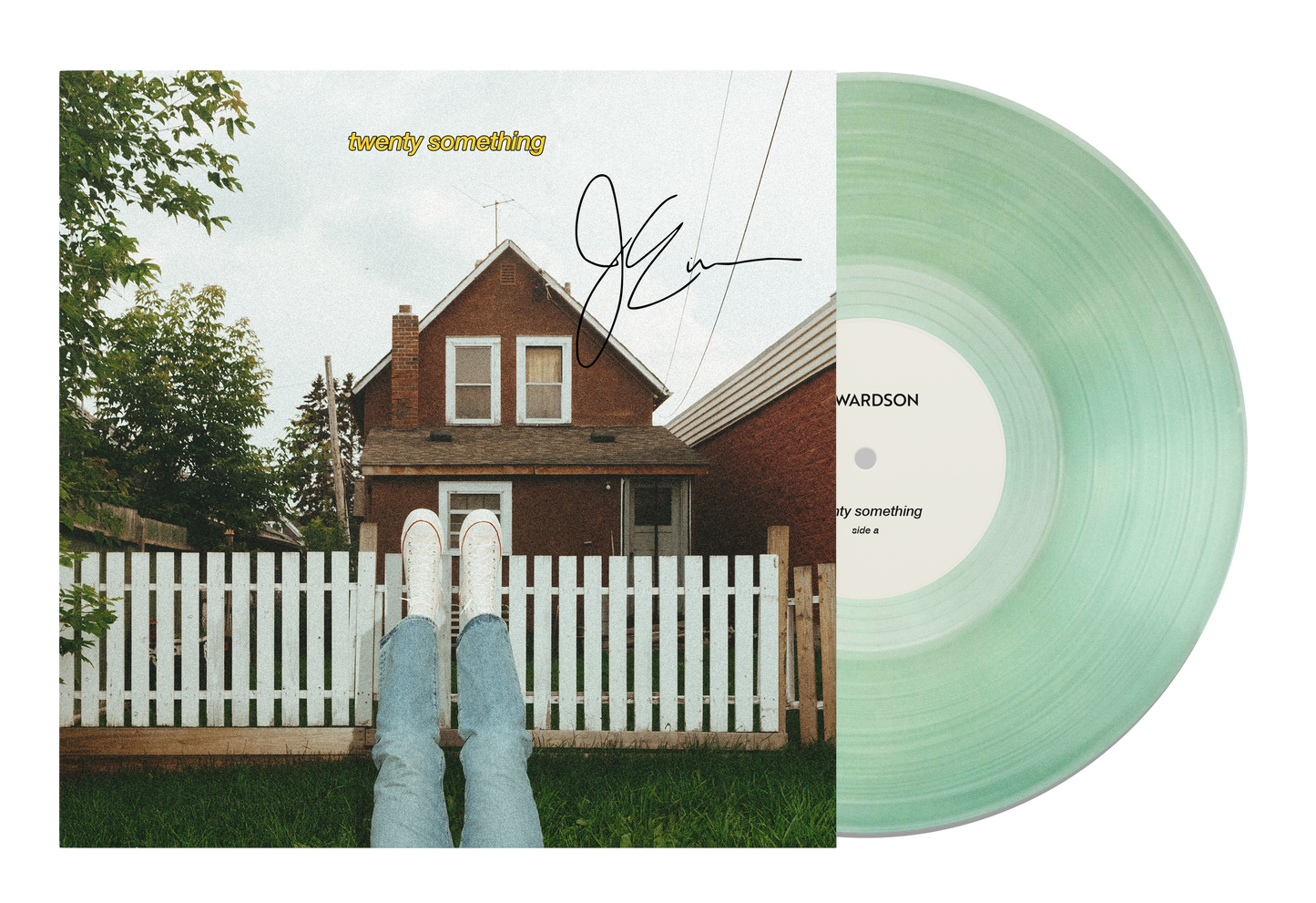 Signed "Twenty Something" Vinyl